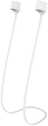 Sujetador Compatible para Airpods 1, 2, 3 generación Pro,correa magnética ultra fuerte para Airpods cordón accesorio deportivo de silicona (BLANCO)
