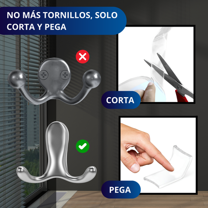 Nano Cinta Tape Magica Doble Cara Reutilizable 5 Metros