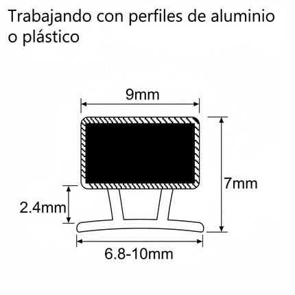 Sello Magnético 7x9 8x9 9x9
