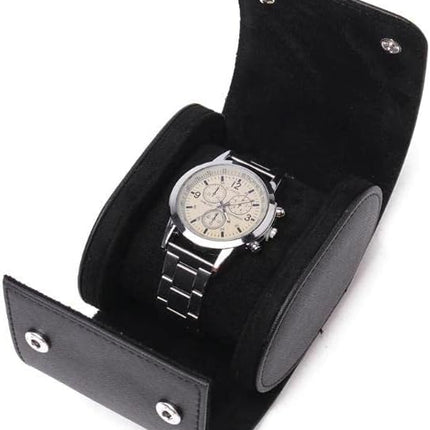 Estuche Relojero Caja De Viaje De Cuero Para Relojes De Lujo, Pulseras, Brazaletes, Joyería