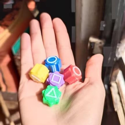 Kit Juego del Calamar Gonggi Trompo Piedra Juegos Coreanos, El Juego del Calamar 2