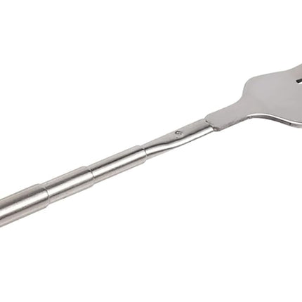 Tenedor Extensible Telescópico de Acero Inoxidable, Mango Extendible Ajustable Cenas