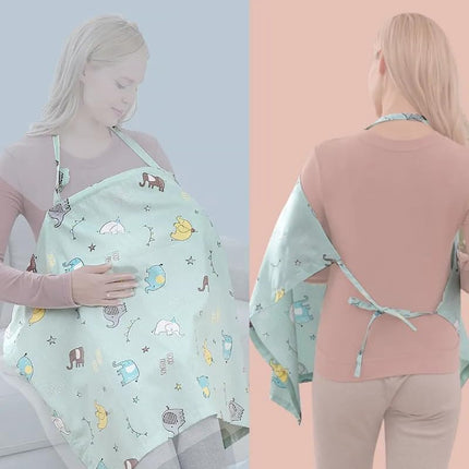 Manta de Lactancia para Bebé Cubierta para Amamantar Discreta para Mamá