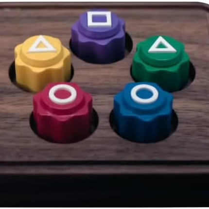 Kit Juego del Calamar Gonggi Trompo Piedra Juegos Coreanos, El Juego del Calamar 2