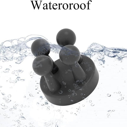 Soporte de Silicona para Cepillo de Dientes Gancho Adhesivo Impermeable Multifuncional