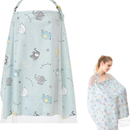 Manta de Lactancia para Bebé Cubierta para Amamantar Discreta para Mamá