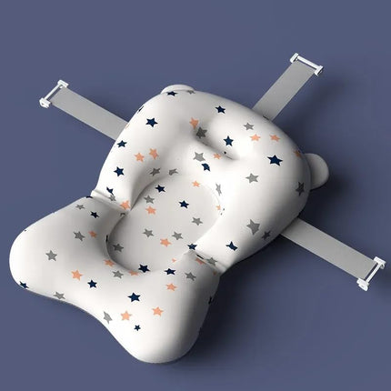 Asiento de Baño Flotante para Bebé con Soporte Ergonómico Bañera Recién Nacidos