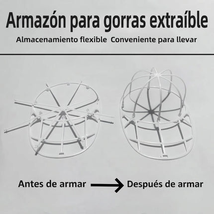 Bolsa Lavado Para Gorras Protector Antideformación Cachuchas