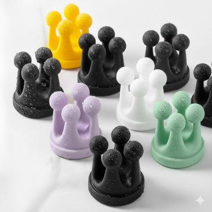 Soporte de Silicona para Cepillo de Dientes Gancho Adhesivo Impermeable Multifuncional