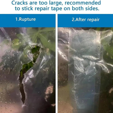Cinta de Reparación para Invernadero Impermeable Transparente