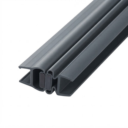 Sello De Clip Corto 180° Para Vidrio Gris B008XB B008XG