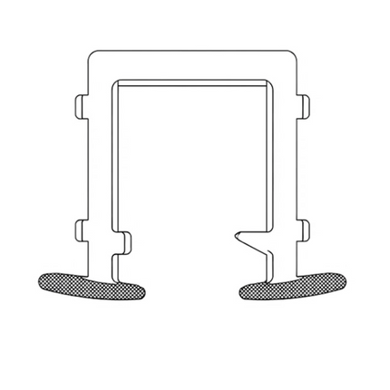 Sello Magnético Para Aluminio Y Vidrio 207H