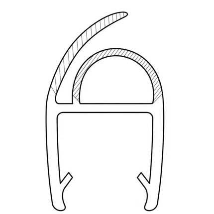 Sello De Pvc 10mm B007B3K