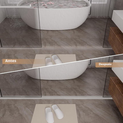 1m Tira Ducha Burlete Adhesivo Silicona Barrera Agua Baño