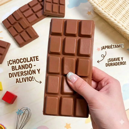 Juguete Antiestrés Squishy Chocolate Grande Relajante Regalo