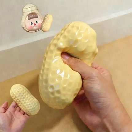 Squishy Antiestrés Cacahuate Maní Juguete Sensorial Niños