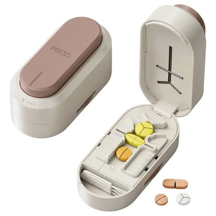 Cortador De Pastillas Preciso Partidor Ajustable Portátil