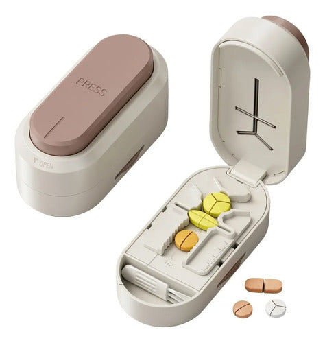 Cortador De Pastillas Preciso Partidor Ajustable Portátil