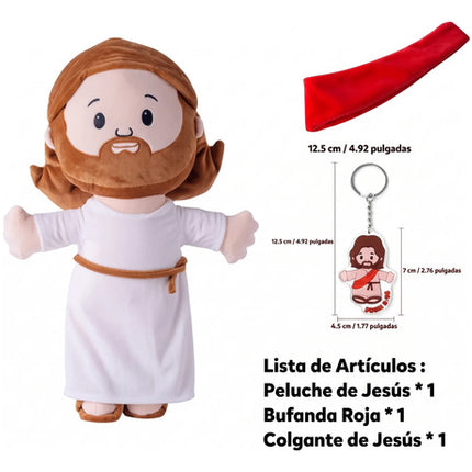 Muñeco De Peluche Jesús Animados Regalo Jesucristo Diosito