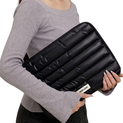 Funda Acolchada Para Laptop 13  Impermeable Puffer Macbook
