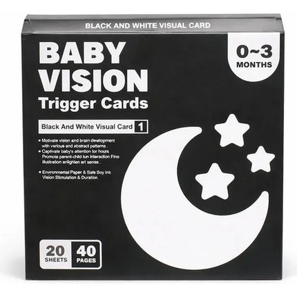 Tarjetas De Estimulación Visual Montessori Bebés 0-26 Meses