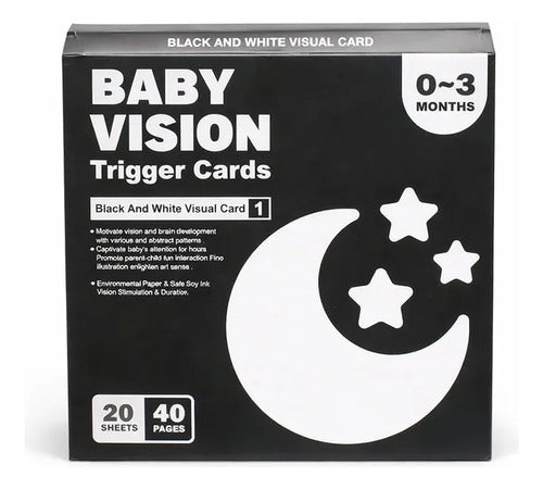 Tarjetas De Estimulación Visual Montessori Bebés 0-26 Meses
