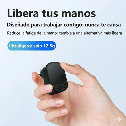 Anillo Control Remoto Bluetooth Touchpad Mouse Pasa Paginas