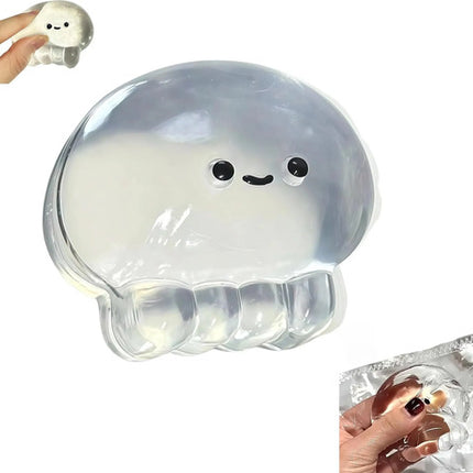 Juguete Antiestrés Medusa Squishy Pulpo Transparente Taba