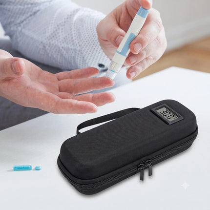 Estuche Transporte Insulina Con Termómetro Medicamento Frio