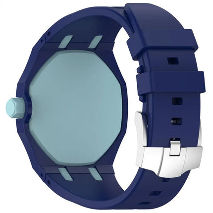 Correa Silicona Swatch Xomega Royal Pop Convertir A Pulsera