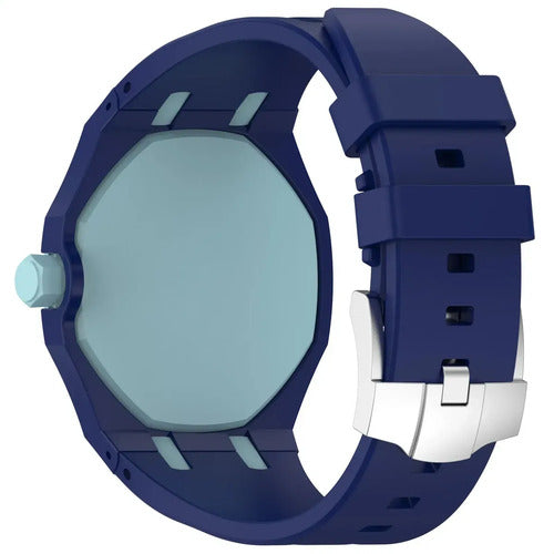 Correa Silicona Swatch Xomega Royal Pop Convertir A Pulsera