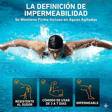Cinta Kinesiologica Hombro Parche Precortado Gym Dolor