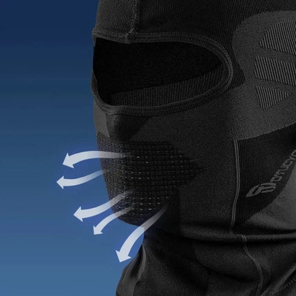 Pasamontañas Técnico Transpirable Para Moto Y Ciclismo Nylon