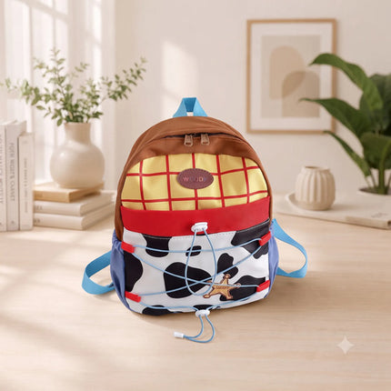 Mochila De Toy Story Woody Preescolar Kinder Disney Vaquera