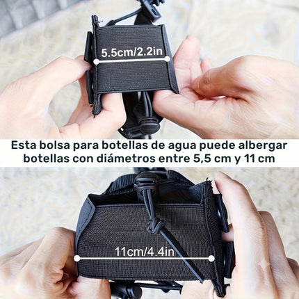 Porta Botella Tactico Molle Porta Radio Sostenedor Mochila