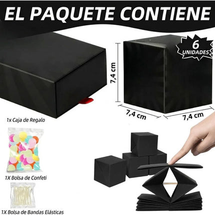 Caja Regalo Explosiva Dinero En Efectivo Cumpleaños Fiestas
