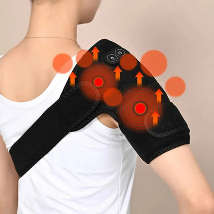 Hombrera Termica Calefacción Y Masaje Soporte Calor Rodilla