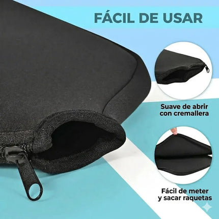 Funda Pala Raqueta Pickleball Estuche Antipolvo Ping Pong