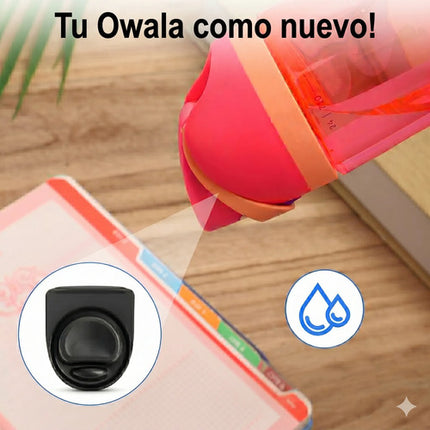 2 Repuestos Tapón Silicona Termo Owala Freesip 19/24/32/40oz