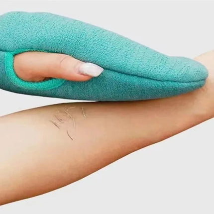 Guante Exfoliante Corporal Baño Doble Cara Limpieza Profunda