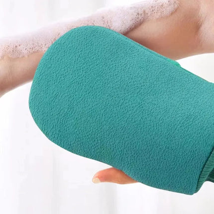 Guante Exfoliante Corporal Baño Doble Cara Limpieza Profunda