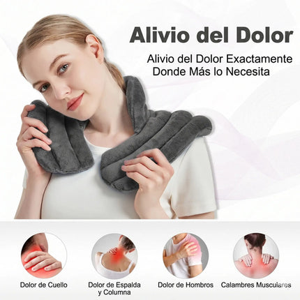 Almohadilla Térmica Microondas  Cuello Y Hombros Alivio Dolor Muscular