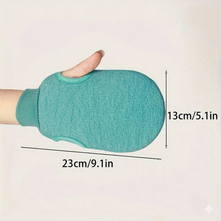 Guante Exfoliante Corporal Baño Doble Cara Limpieza Profunda