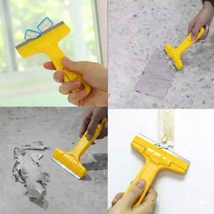 Raspador De Vidrios Y Ventana Limpieza Multiuso+10 Cuchillas
