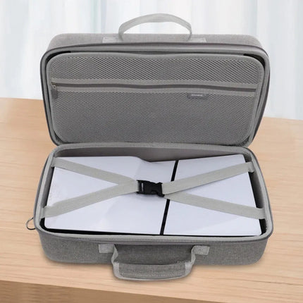 Estuche Rigido Eva Para Consola Ps5 Slim De Viaje Con Correa