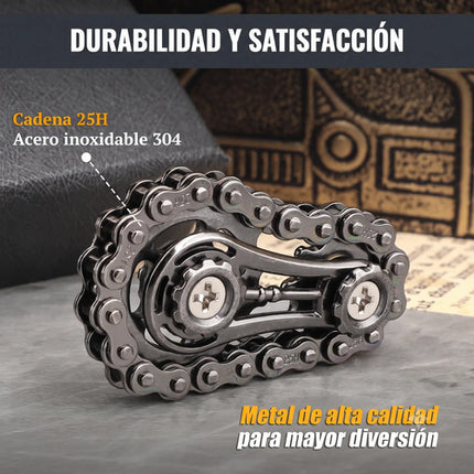 Spinner Mecánico De Engranajes Cadena Bicicleta Antiestrés