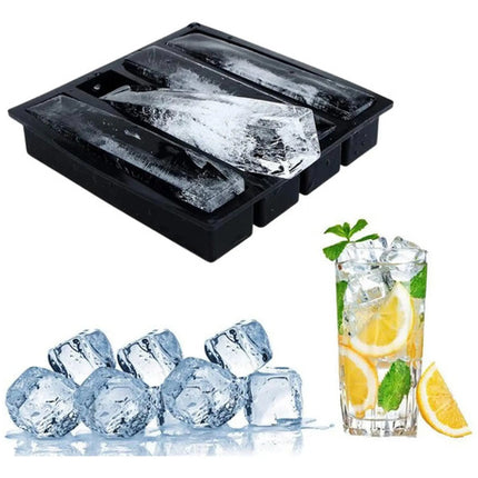 Molde Charola Para Hielo En Barra Mantequilla Rectangular