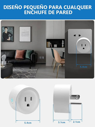 Enchufe Wifi Tuya Inteligente Temporizador Alexa Google Home