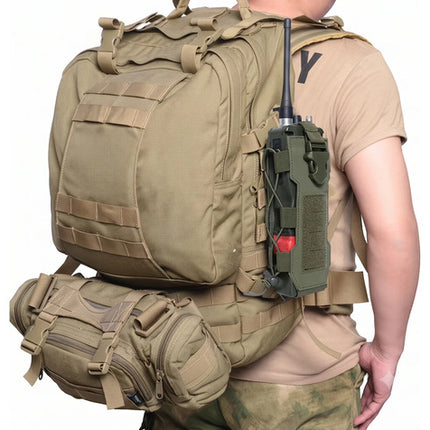 Porta Botella Tactico Molle Porta Radio Sostenedor Mochila