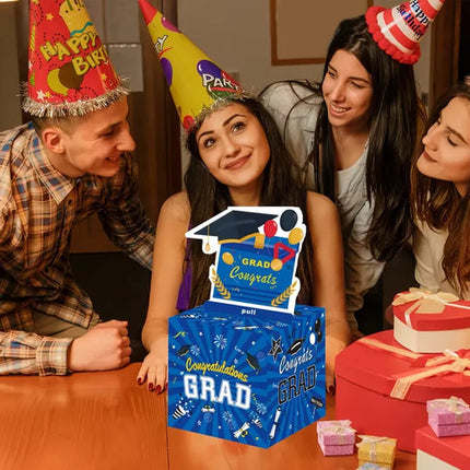 Caja Para Regalar Dinero Graduación Regalo Niños Escuela